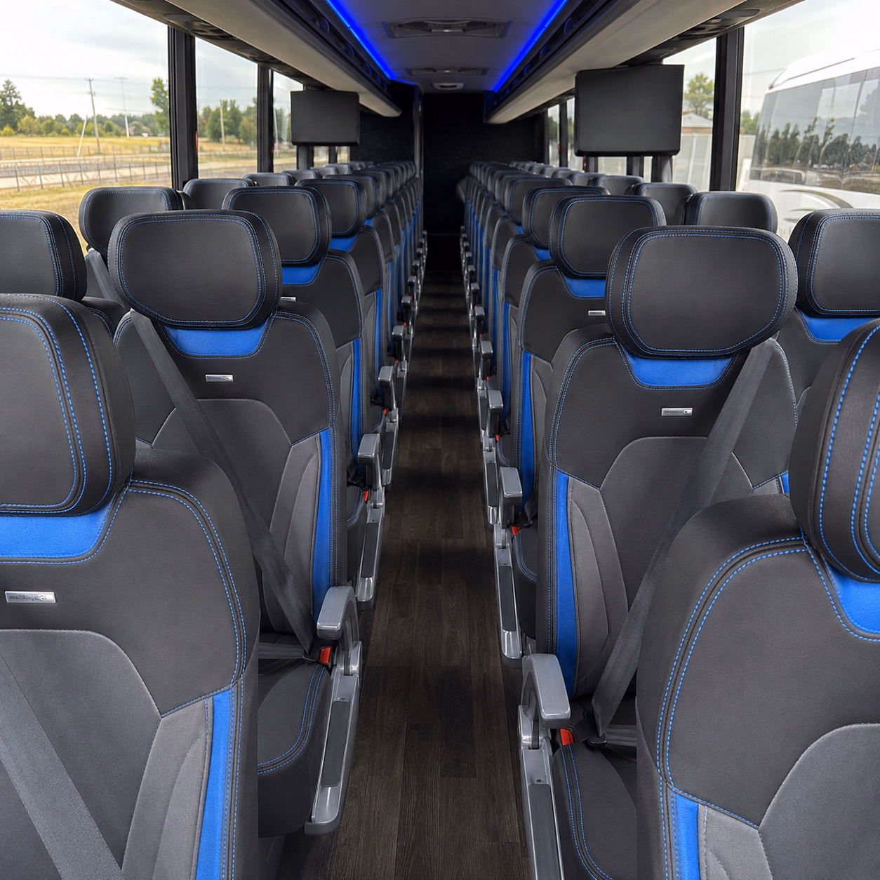 east brunswick airport transportation onboard seating