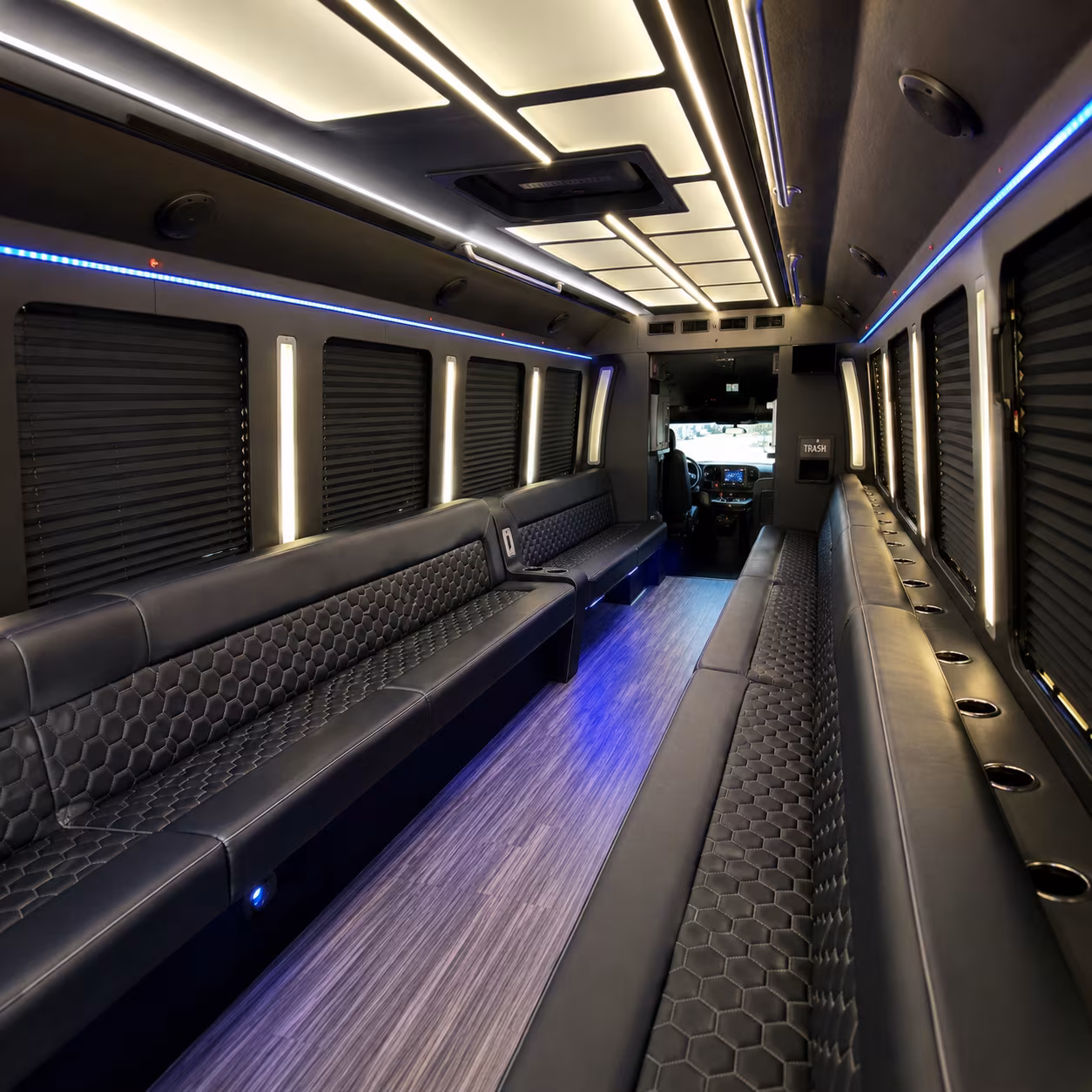 east brunswick prom party buses with the amenities your group will love