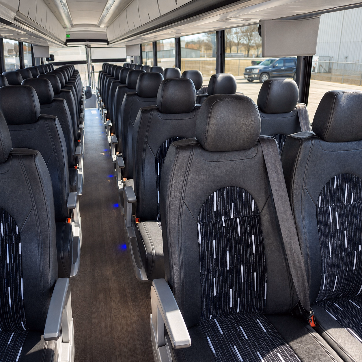 east brunswick school event transportation onboard seating