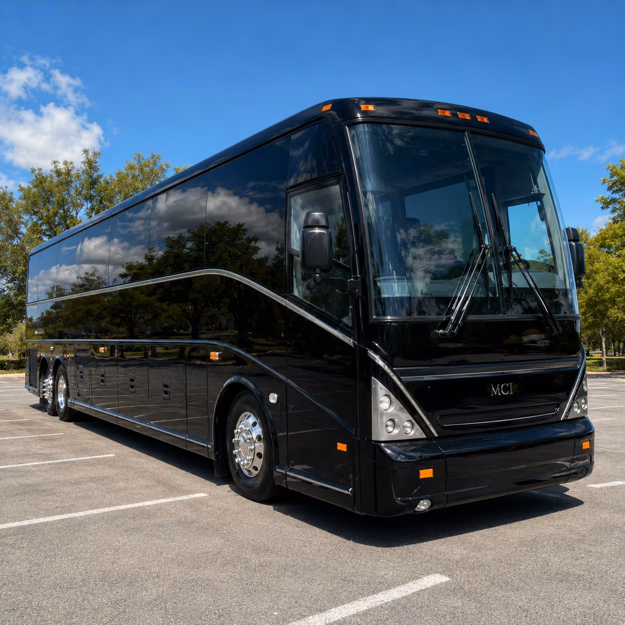 new brunswick government military charter bus services