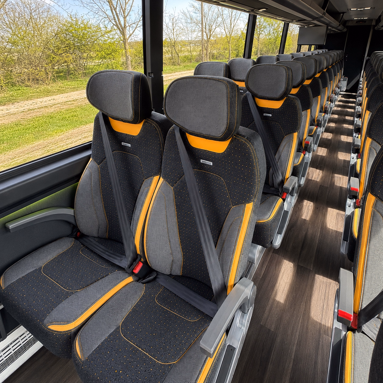 newark easy sporting event charter bus rentals in newark