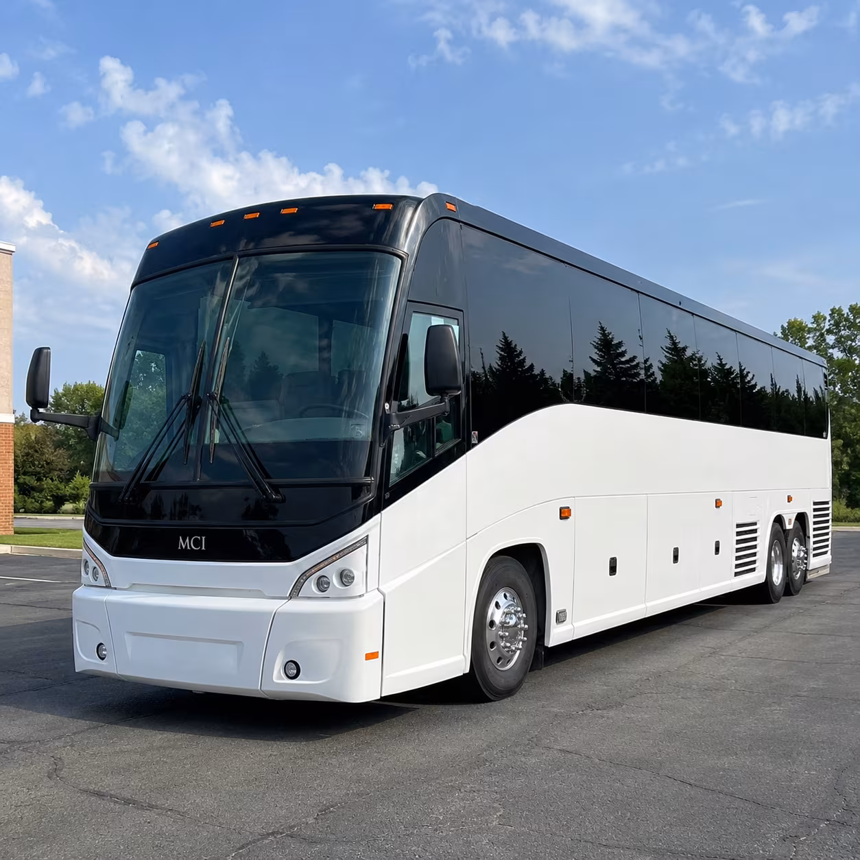 newark sleek charter bus rentals for newark corporate retreats
