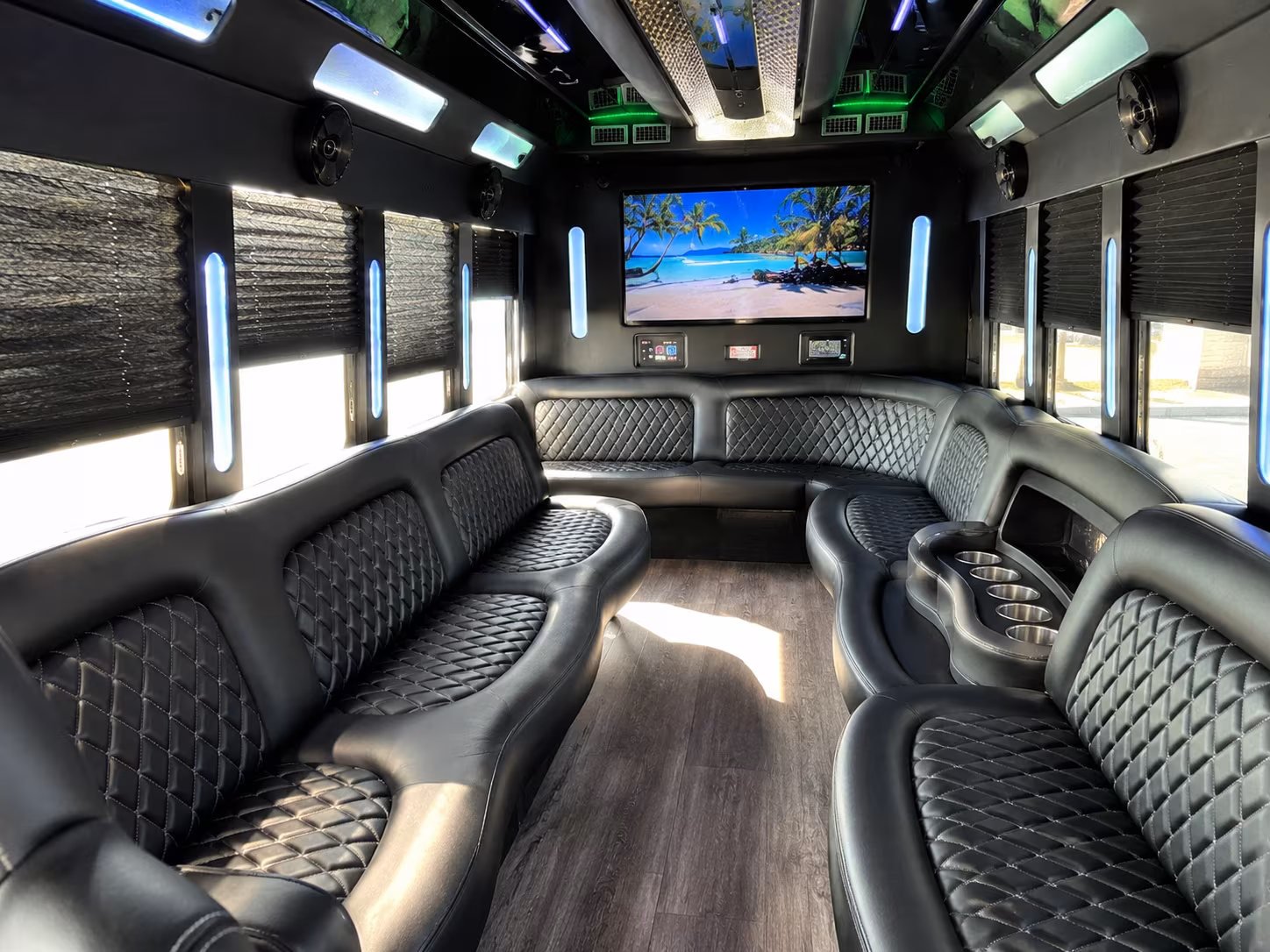 start the night right with a party bus to starland ballroom