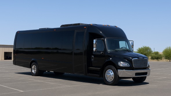 Exterior of Charter Bus Company East Brunswick's 15 Passenger Minibus in East Brunswick