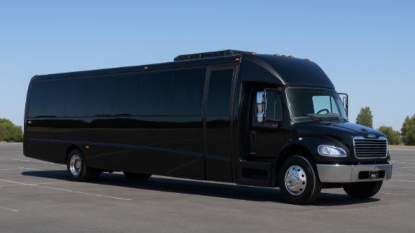 Exterior of Charter Bus Company East Brunswick's 18 Passenger Minibus in East Brunswick
