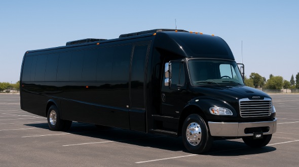 Exterior of Charter Bus Company East Brunswick's 35 Passenger Minibus in East Brunswick