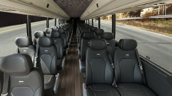 east brunswick 30 passenger minibus inside